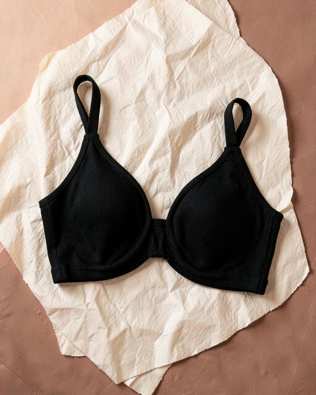 Black Bralette — No. 02 in Black