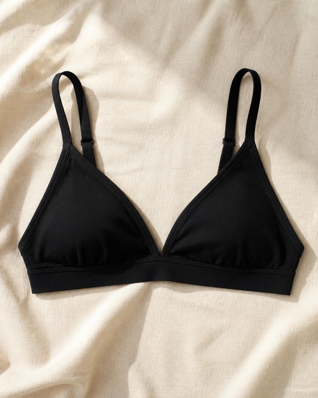 Black Bralette — No. 01 in Black