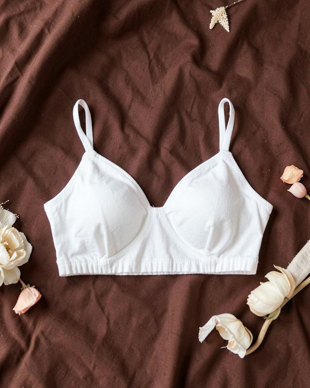 White Bralette — No. 03 in White