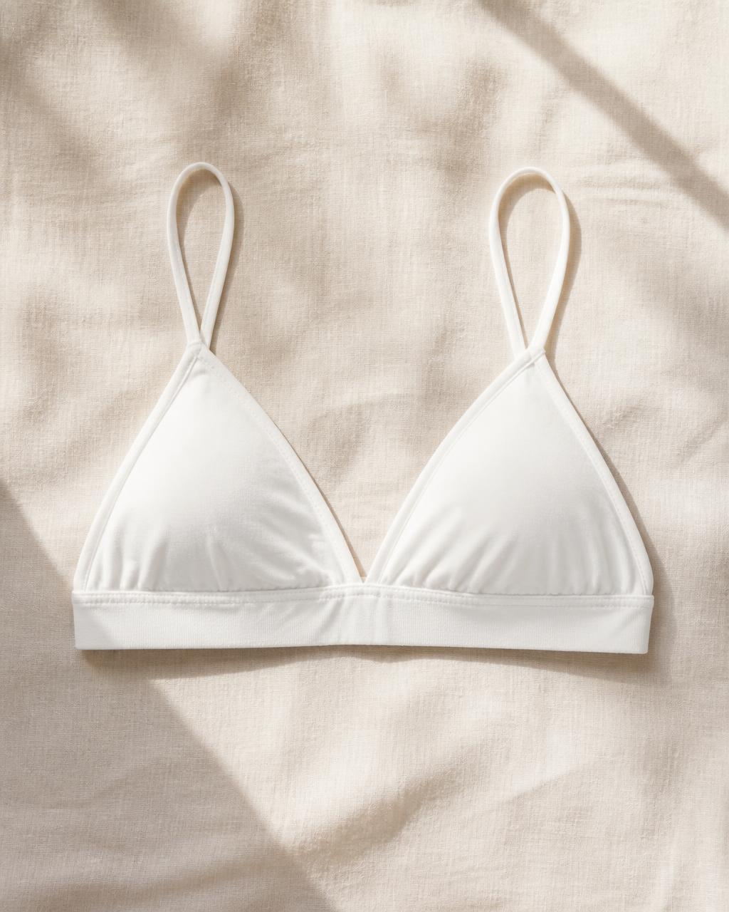 White Bralette — No. 01 in White